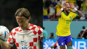 Croatia vs Brazil The first quarter-final of FIFA World Cup 2022 Croatia vs Brazil The first quarter-final of FIFA World Cup 2022