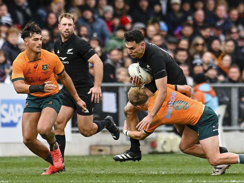  New Zealand All Blacks came up victorious in a thrilling Bledisloe Cup hassle against the Australian Wallabies