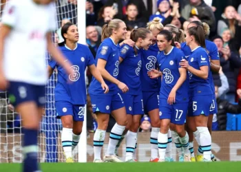 At Stamford Bridge stadium