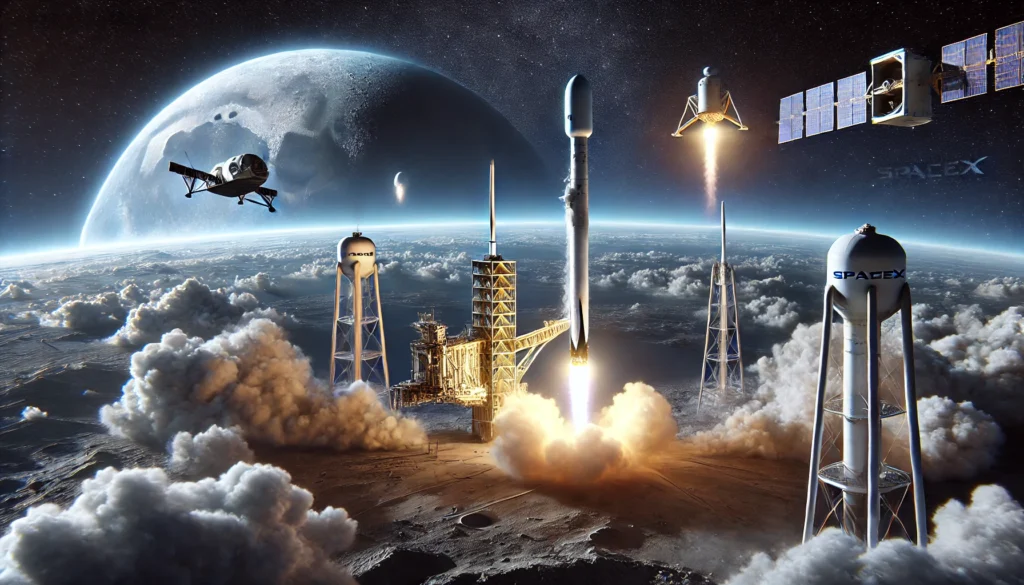 SpaceX launches Japanese Firm space World's First Private Moon Lander