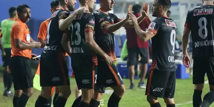 Goa FC snatched the victory