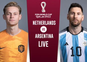 The Netherlands versus Argentina the second quarter-final of FIFA World Cup 2022