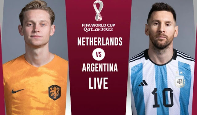 The Netherlands versus Argentina the second quarter-final of FIFA World Cup 2022