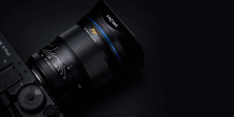 The biggest native lens currently provided for Fujifilm G mount mirrorless cameras is the LAOWA 17mm f/4 lens.