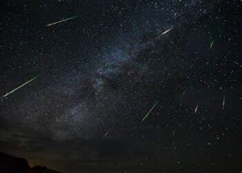 The Geminids meteor Shower which returns every December is expected to peak sometime during the night of December 13th to 15th. Up to 150 meteors are predicted to be visible per hour.