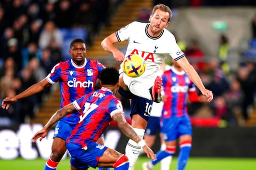 Tottenham defeated Crystal on their home ground