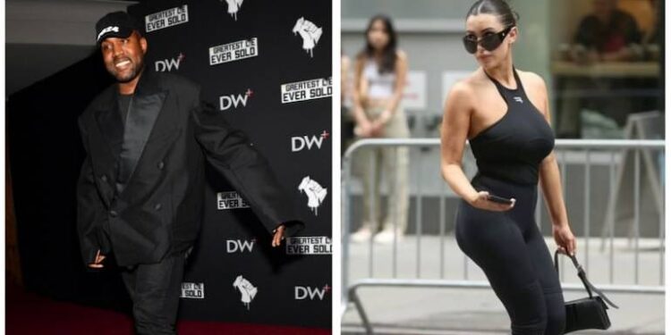 Kanye west marries Bianca Censori.