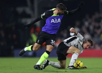Team Tottenham Fc defeated Fulham Fc on their home ground