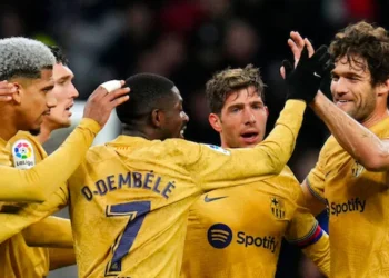 Exclusive- Football Team Barcelona fc beats Atletico Madrid