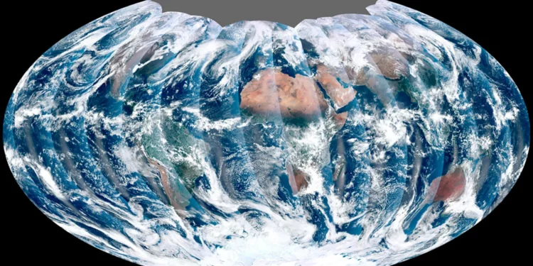 Checkout Stunning Global Picture Of Earth Taken By NASA Satellite
