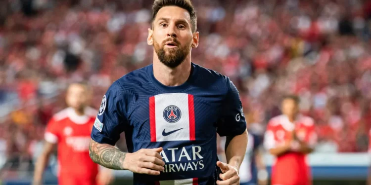 Messi did his comeback in the Ligue game