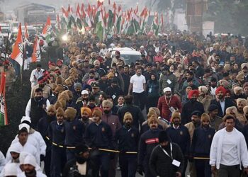 Srinagar: शुक्रवार की तुलना में आज यात्रा के लिए सुरक्षा उपाय सख्त: कांग्रेस