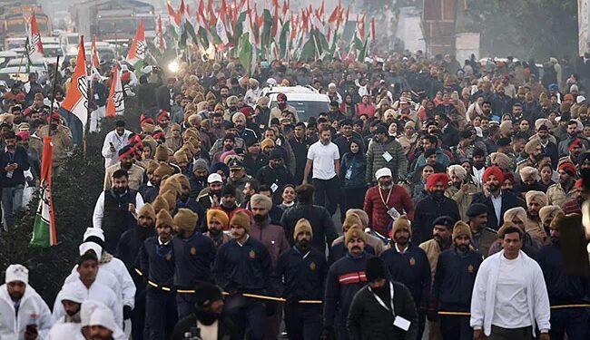 Srinagar: शुक्रवार की तुलना में आज यात्रा के लिए सुरक्षा उपाय सख्त: कांग्रेस