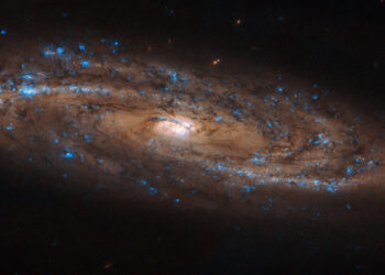 Exclusive- Hubble Telescope Spotted Stunning Spiral Galaxy That Hold Clues