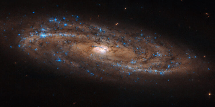 Exclusive- Hubble Telescope Spotted Stunning Spiral Galaxy That Hold Clues