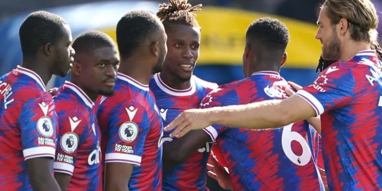 Crystal Palace Fc ties the game in the 91st minute of the match