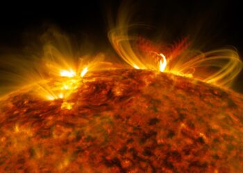 Sun Releases A Powerful Solar Flare