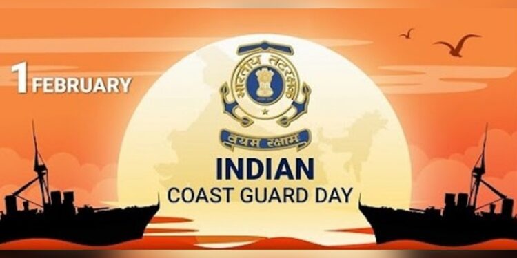 Indian Coast Guard Day to be celebrated on 1st Februray