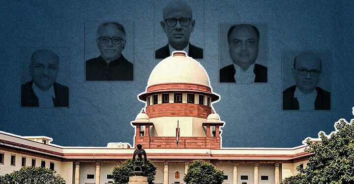 Supreme Court के 5 नए जजों को किया बरी