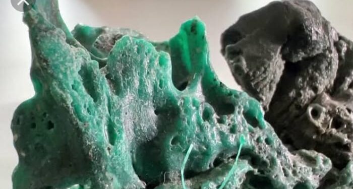 Exclusive :- Plastic Rock Found on Trindade Island