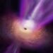 Space :-New image reveals violent events near a supermassive black hole