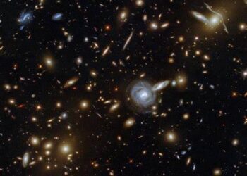 ‘Baby years’ of 7 galaxy cluster captured by James Webb Space Telescope
