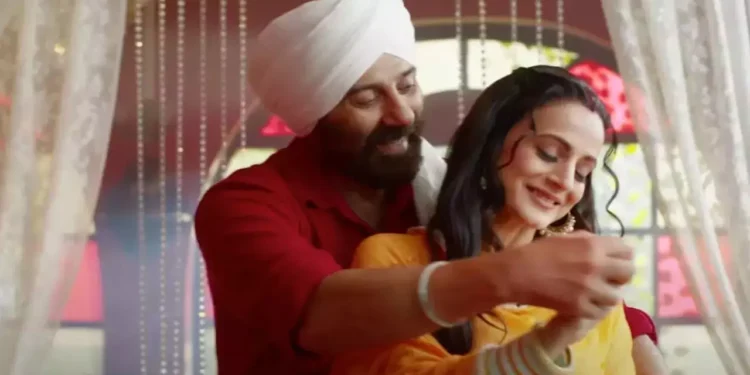 Gadar 2 Sunny Deol and Ameesha Patel