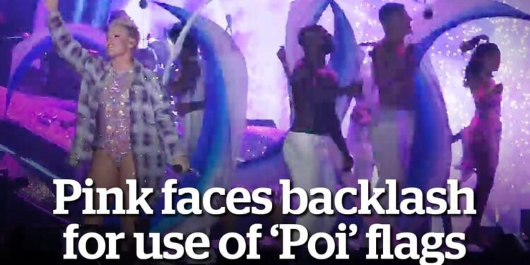 Poi Flags : Pink’s Concert or Controversial Concern?