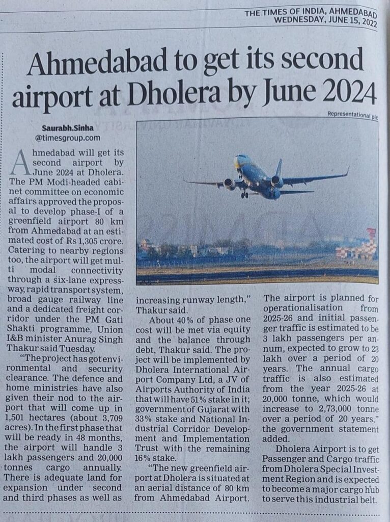 Dholera International Airport