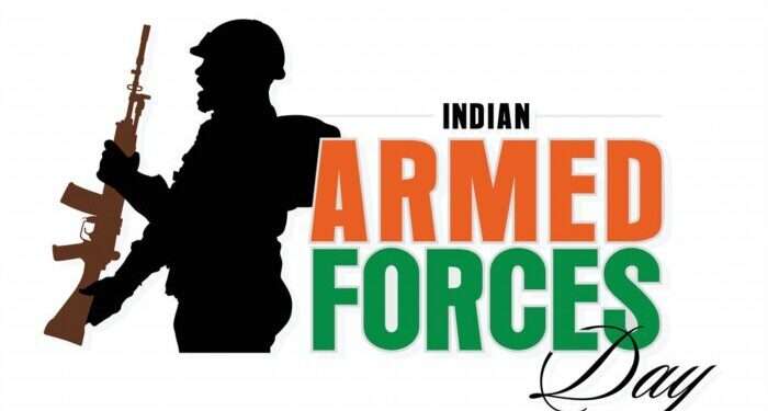 A Recognition for the Indian Armed force on Armed force Day
