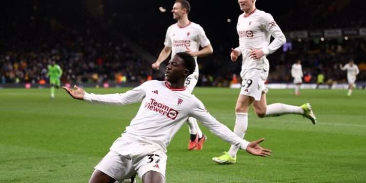 Kobbie Mainoo's remarkable goal brings victory to Man Utd.