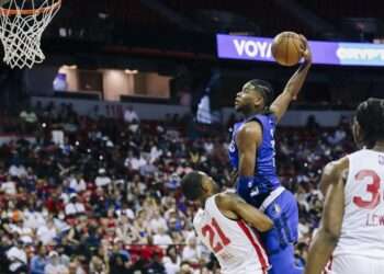 Hardy showed his growth in First NBA Start, how?