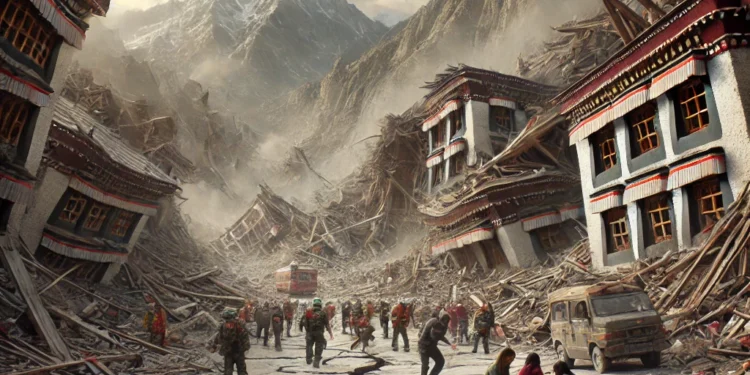 7.1 Earthquake in Tibet: 95 Dead, Tremors Now